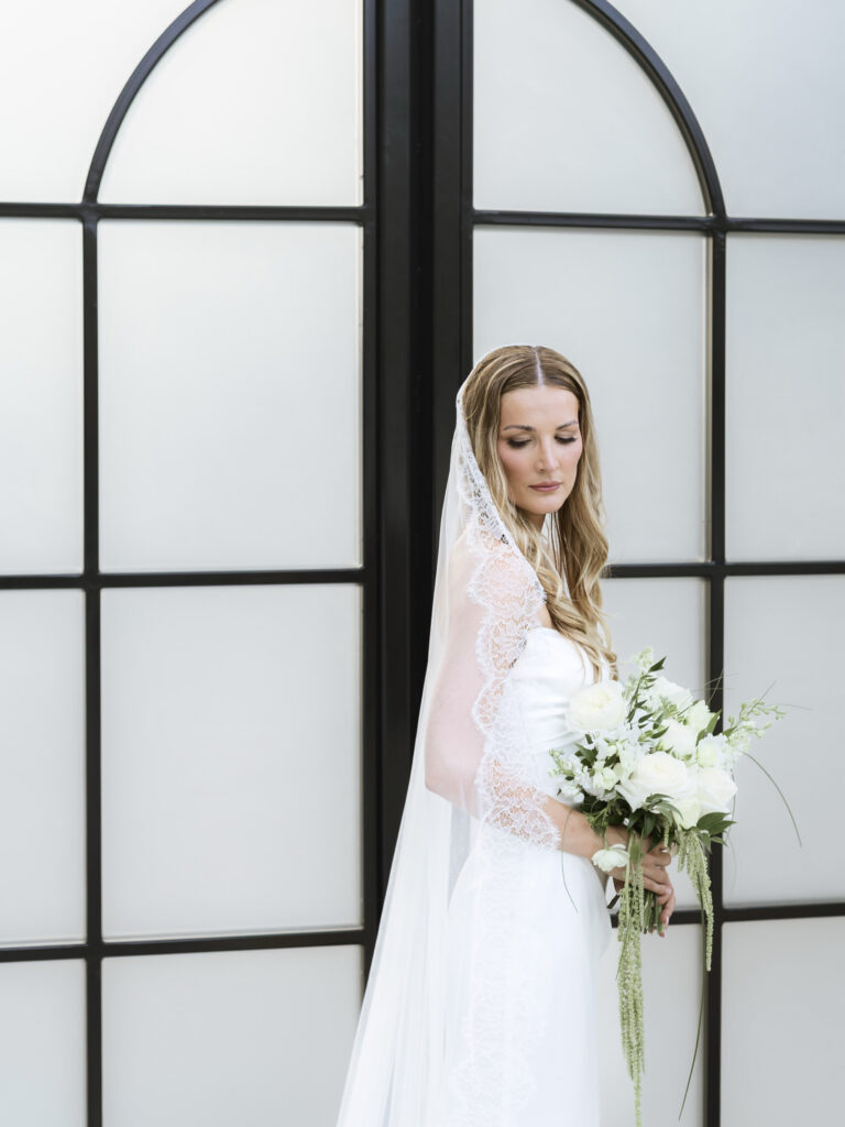 Southwest Missouri garden wedding venue photography at Greenhouse Two Rivers by Katey Sutton