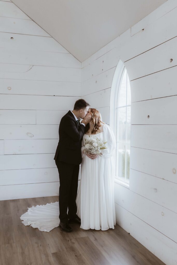 Elegant all-white wedding and event venue in Willard, MO near the Ozarks